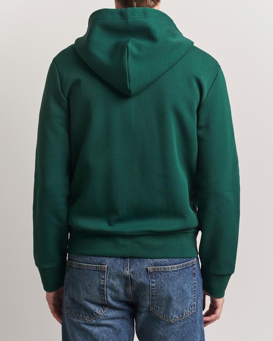 Uomini | Maglieria | Polo Ralph Lauren | Double Knitted Full-Zip Hoodie Vintage Pine