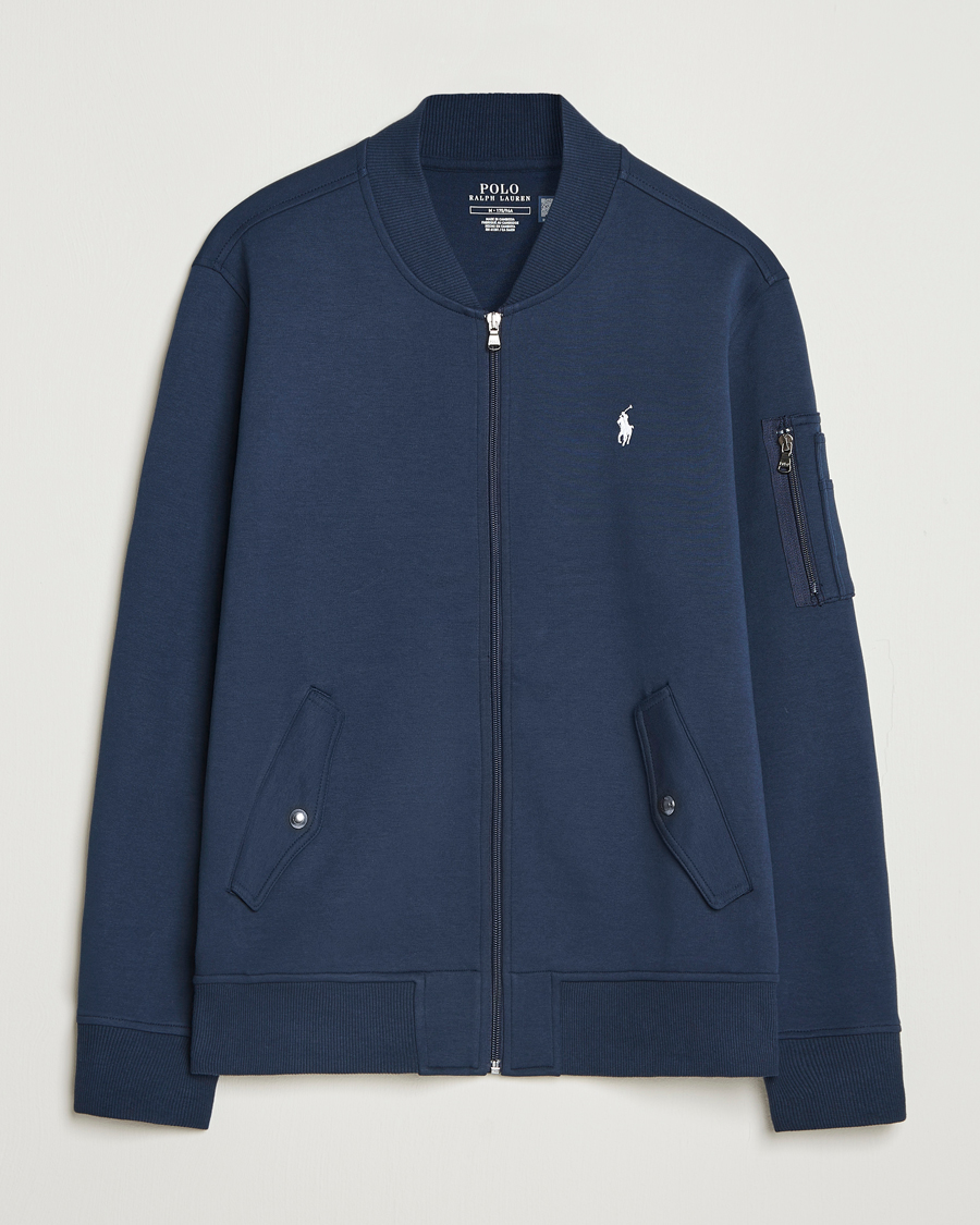 Uomini | Maglieria | Polo Ralph Lauren | Double Knitted Sweatshirt Aviator Navy