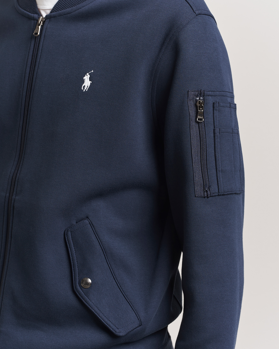 Uomini | Maglieria | Polo Ralph Lauren | Double Knitted Sweatshirt Aviator Navy