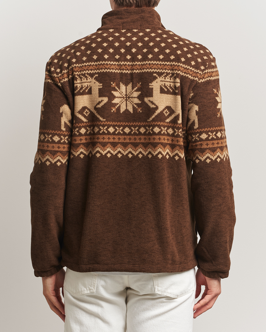Uomini | Maglieria | Polo Ralph Lauren | Vintage Fairisle Half Zip Fleece Cascadia