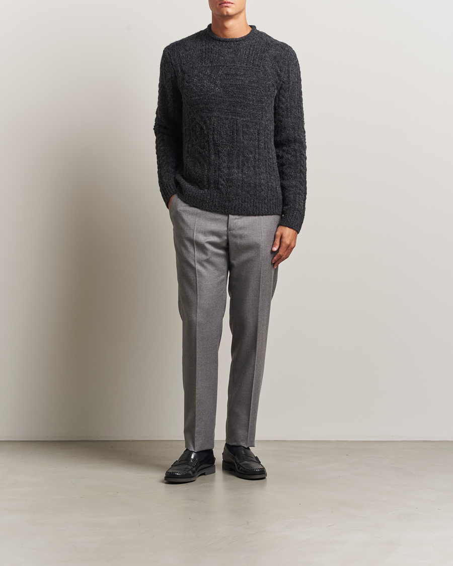 Uomini | Maglieria | Polo Ralph Lauren | Wool Blend Sweater Dark Granite Heather
