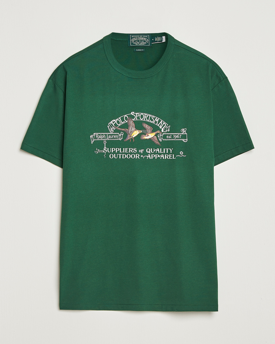 Uomini | T-shirt | Polo Ralph Lauren | Classic Fit Logo T-Shirt Vintage Pine
