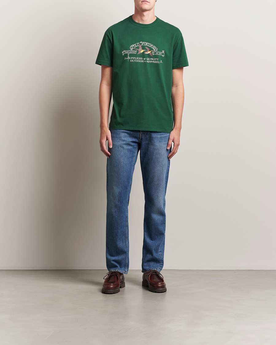 Uomini | T-shirt | Polo Ralph Lauren | Classic Fit Logo T-Shirt Vintage Pine