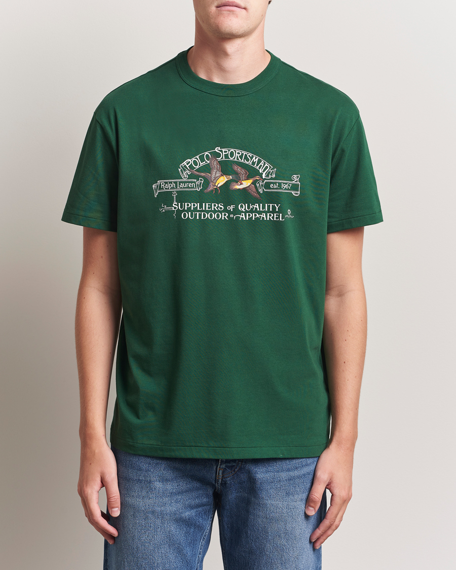 Uomini | T-shirt | Polo Ralph Lauren | Classic Fit Logo T-Shirt Vintage Pine