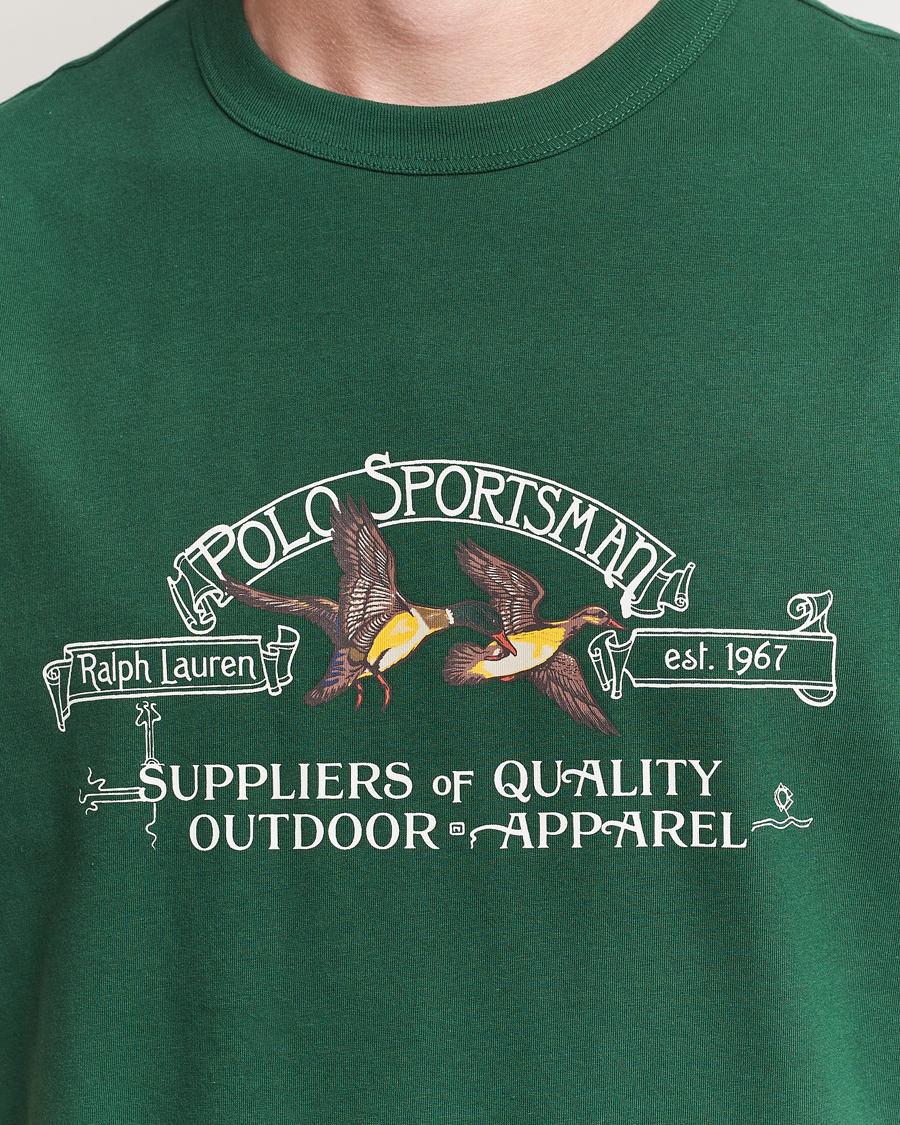 Uomini | T-shirt | Polo Ralph Lauren | Classic Fit Logo T-Shirt Vintage Pine