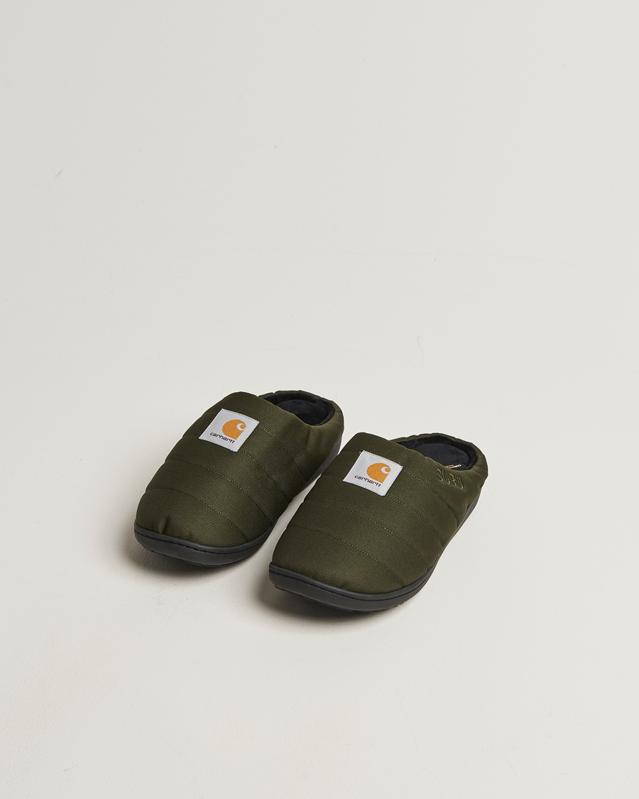 Uomini | Carhartt WIP Cordura Slippers Olive | Carhartt WIP | Cordura Slippers Olive