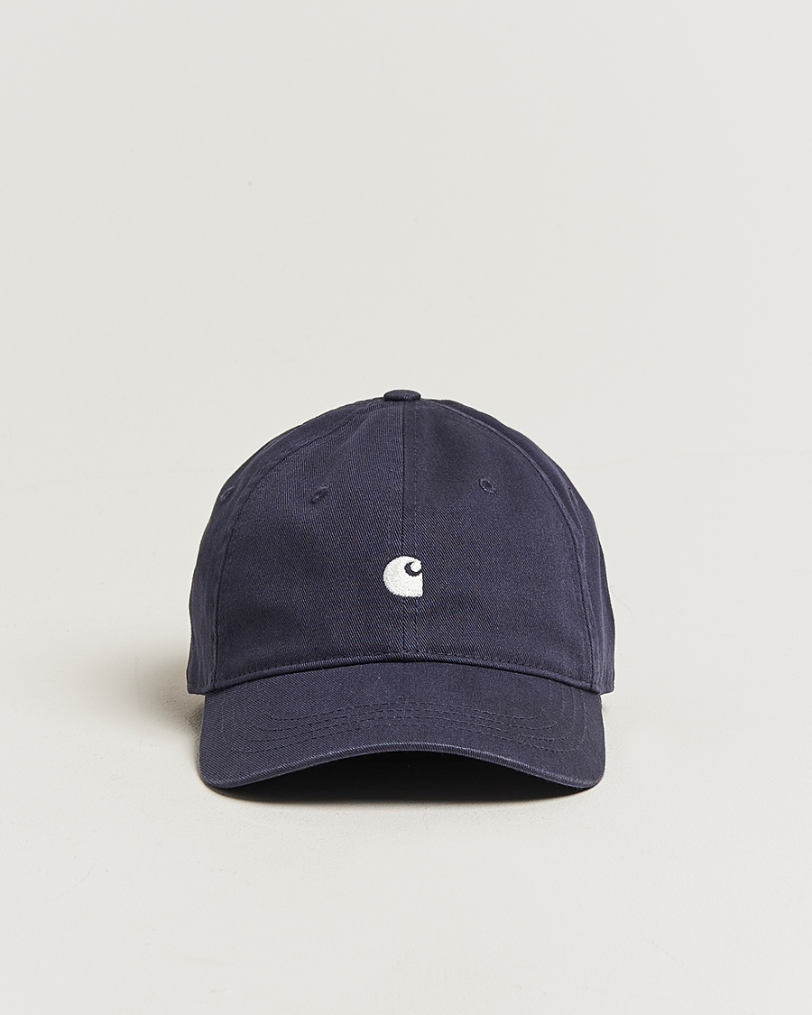 Uomini | Carhartt WIP Madison Logo Cap Dark Navy | Carhartt WIP | Madison Logo Cap Dark Navy