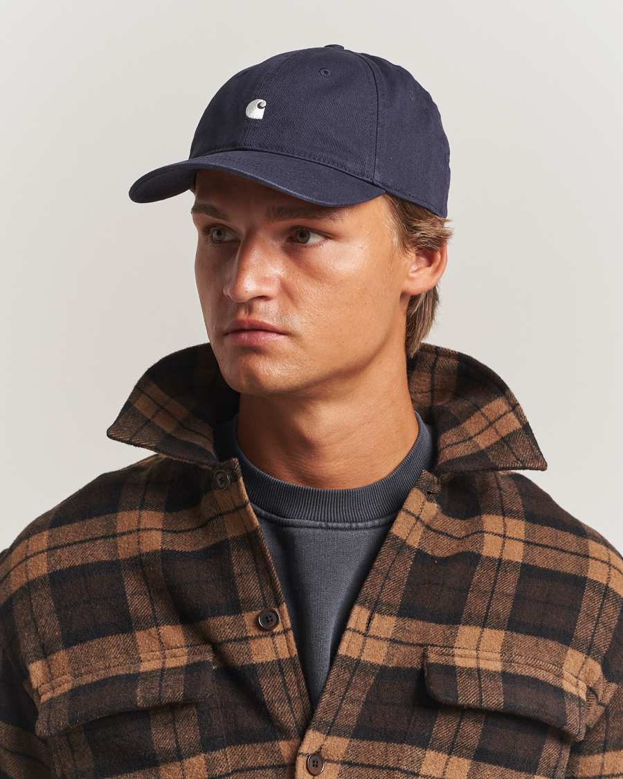 Uomini | Cappelli & Berretti | Carhartt WIP | Madison Logo Cap Dark Navy