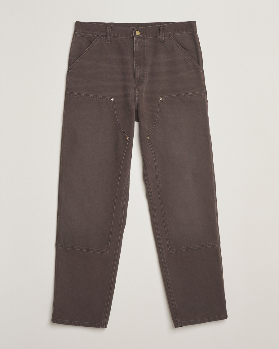 Uomini | Pantaloni | Carhartt WIP | Double Knee Pants Tobacco