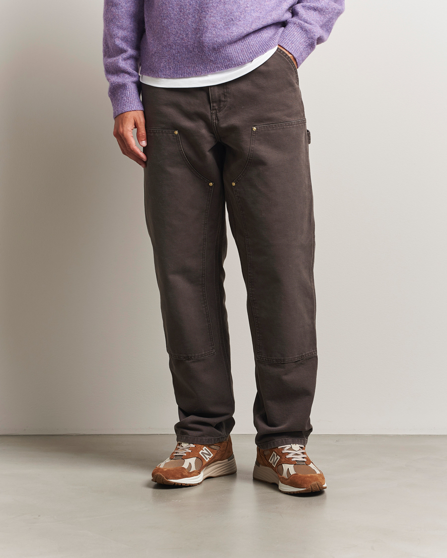 Uomini | Pantaloni | Carhartt WIP | Double Knee Pants Tobacco