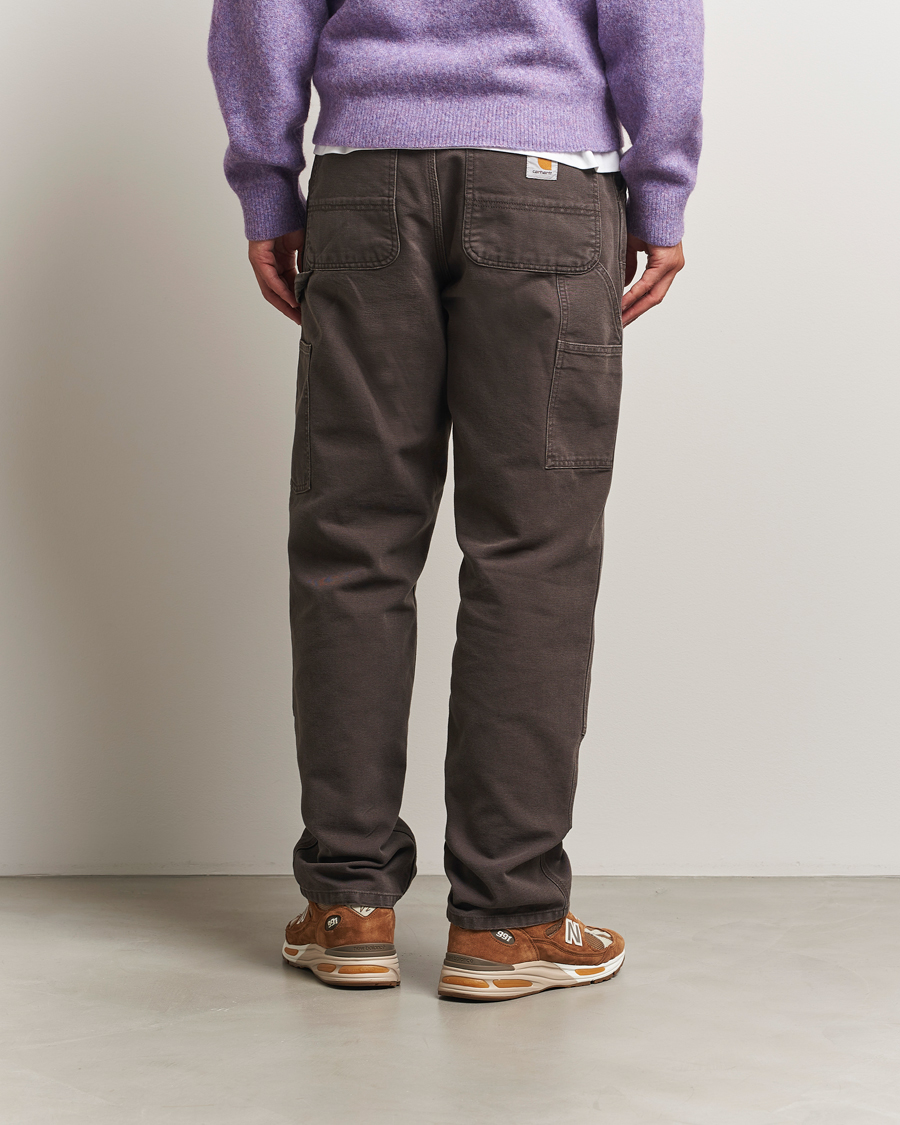 Uomini | Pantaloni | Carhartt WIP | Double Knee Pants Tobacco