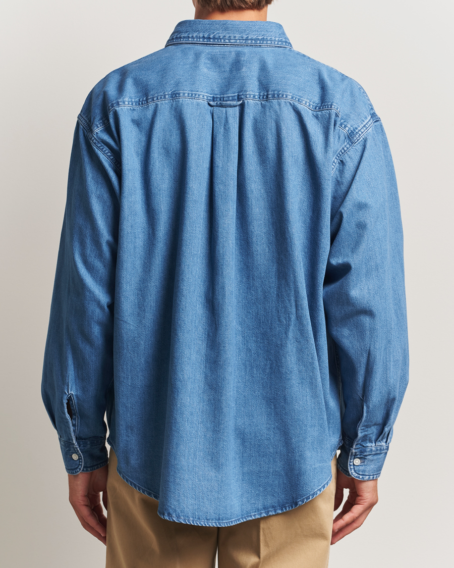 Uomini | Camicie | Carhartt WIP | Lucas Denim Shirt Blue