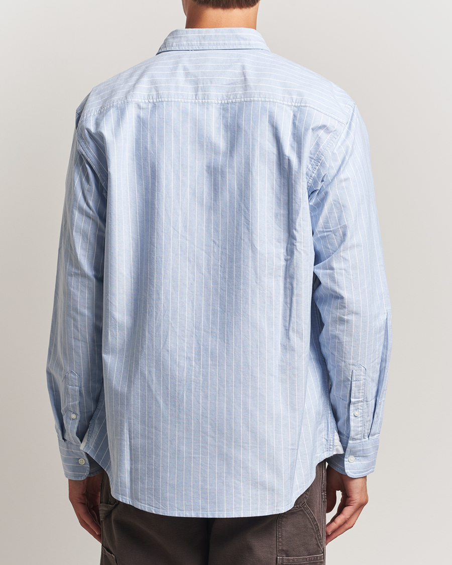 Uomini | Camicie | Carhartt WIP | Cassel Striped Oxford Blue