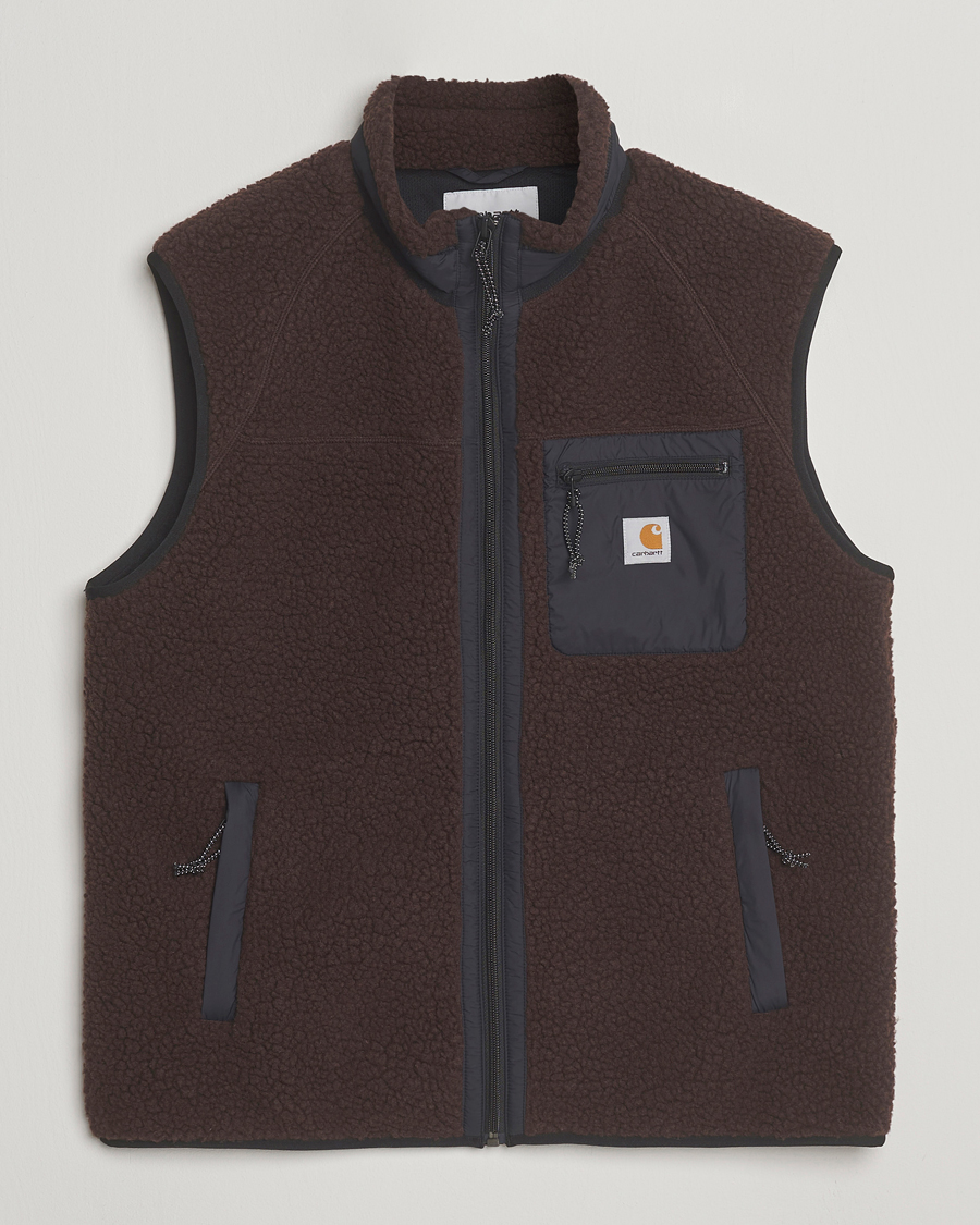 Uomini | Giacche | Carhartt WIP | Prentis Pile Vest Palisander Brown
