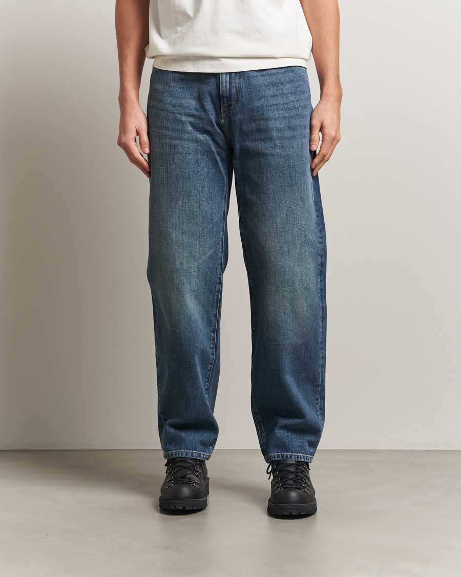 Uomini | Pantaloni | Carhartt WIP | Aaron Pant Camano Denim Dark Used
