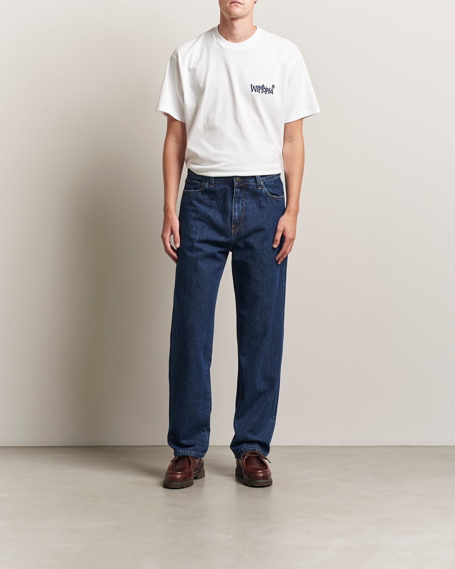Uomini | Jeans | Carhartt WIP | Aaron Pant Smith Denim Stone Wash