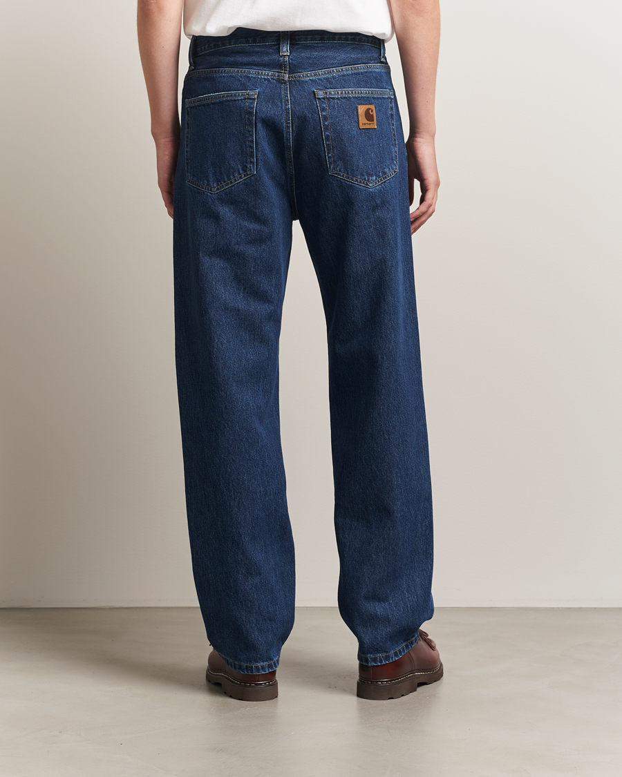 Uomini | Jeans | Carhartt WIP | Aaron Pant Smith Denim Stone Wash