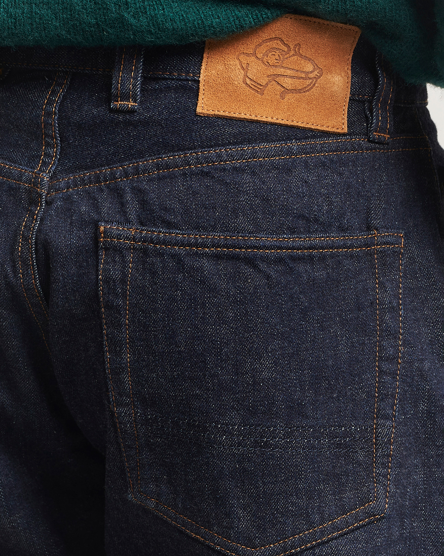 Uomini | Jeans | Drake's | 5-Pocket Japanese Selvedge Jeans Indigo