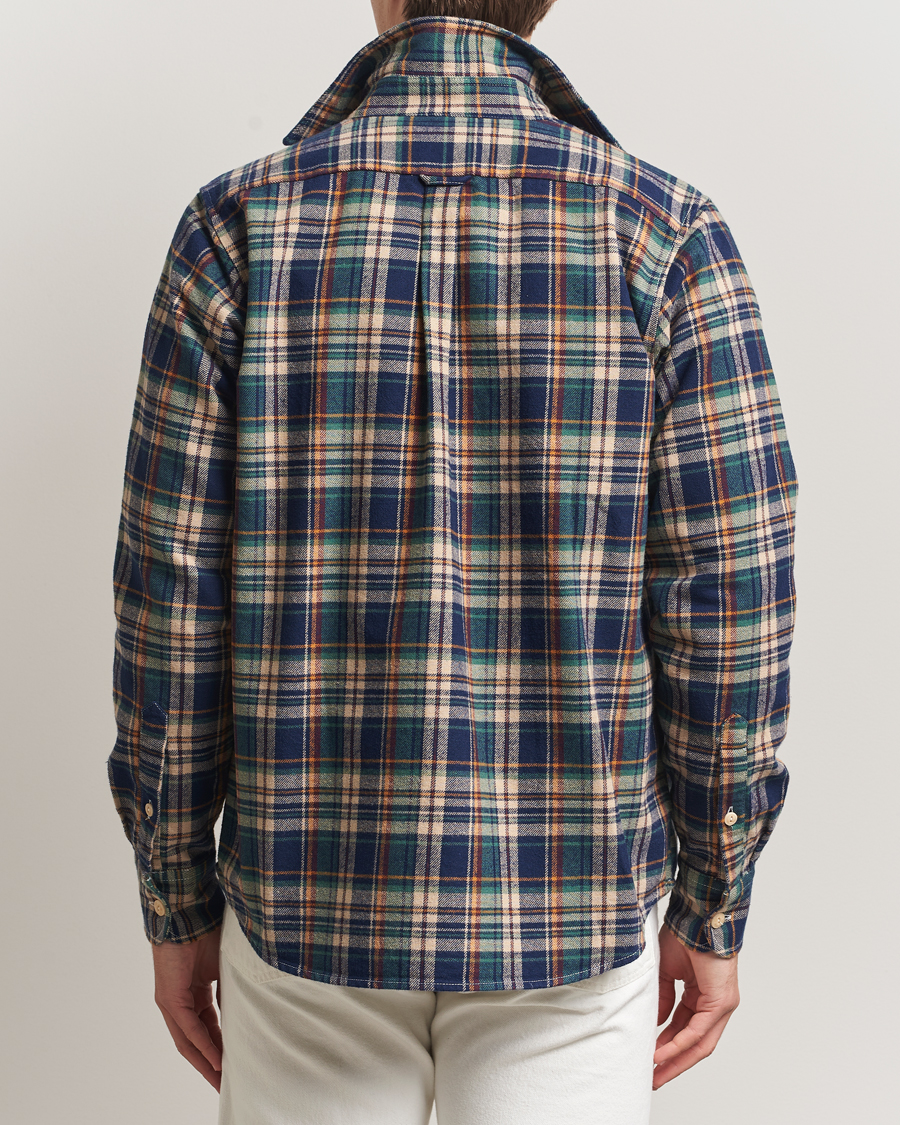 Uomini | Camicie | Drake's | Check Relaxed Block Shirt Multi
