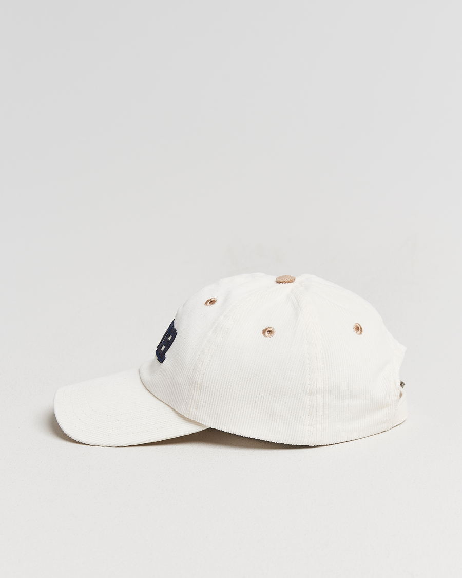 Uomini | Cappelli & Berretti | Drake's | Motel Felt Baseball Cap Ecru