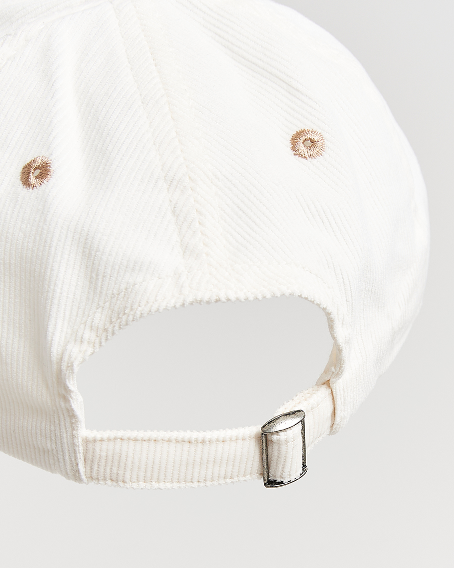 Uomini | Cappelli & Berretti | Drake's | Motel Felt Baseball Cap Ecru