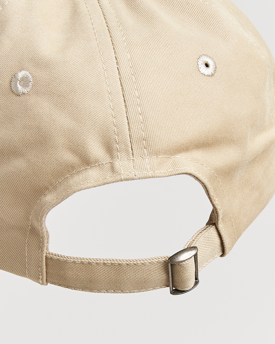 Uomini | Cappelli & Berretti | Drake's | D Flower Baseball Cap Sand