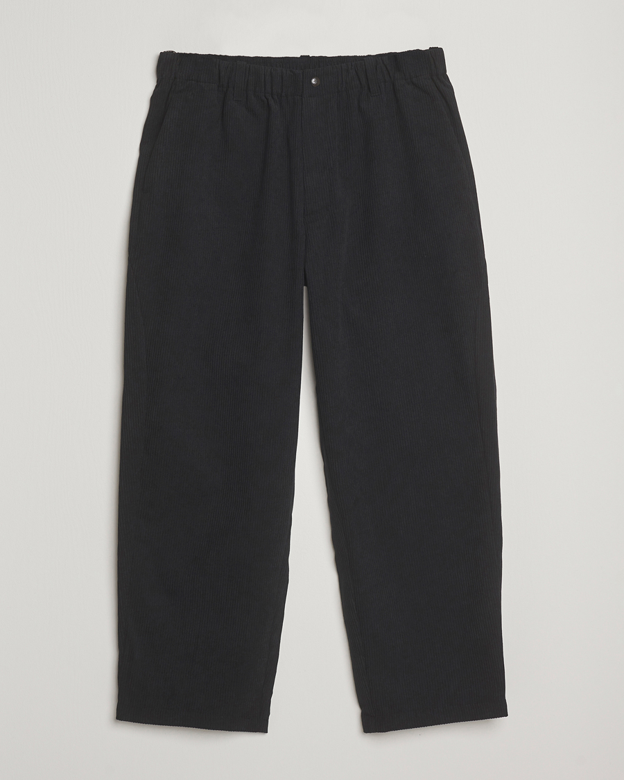 Uomini | Pantaloni | Goldwin | Wale Corduroy Straight Pants Black