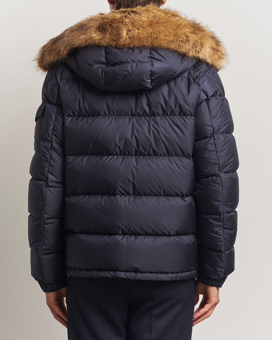 Uomini | Giacche | Moncler | Maya Faux Fur Jacket Navy