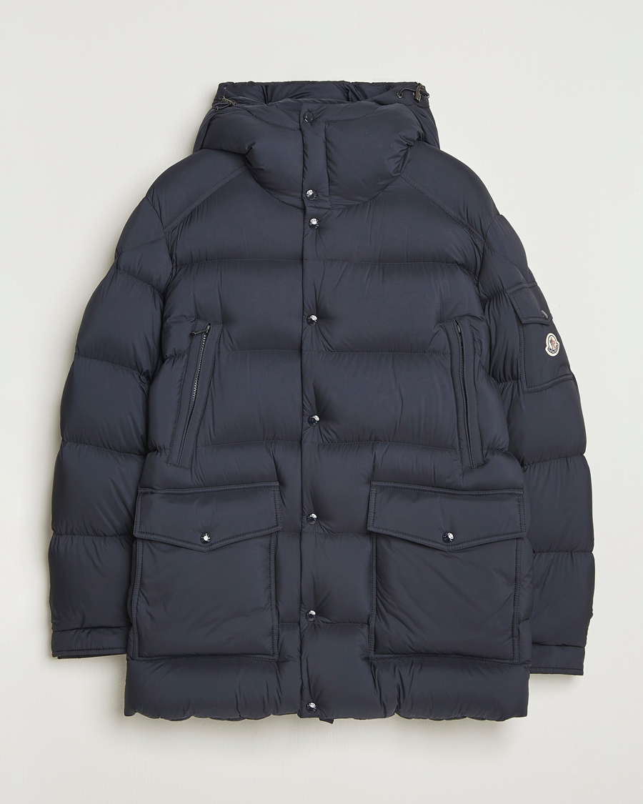 Uomini | Giacche | Moncler | Bretagne Down Parka Navy