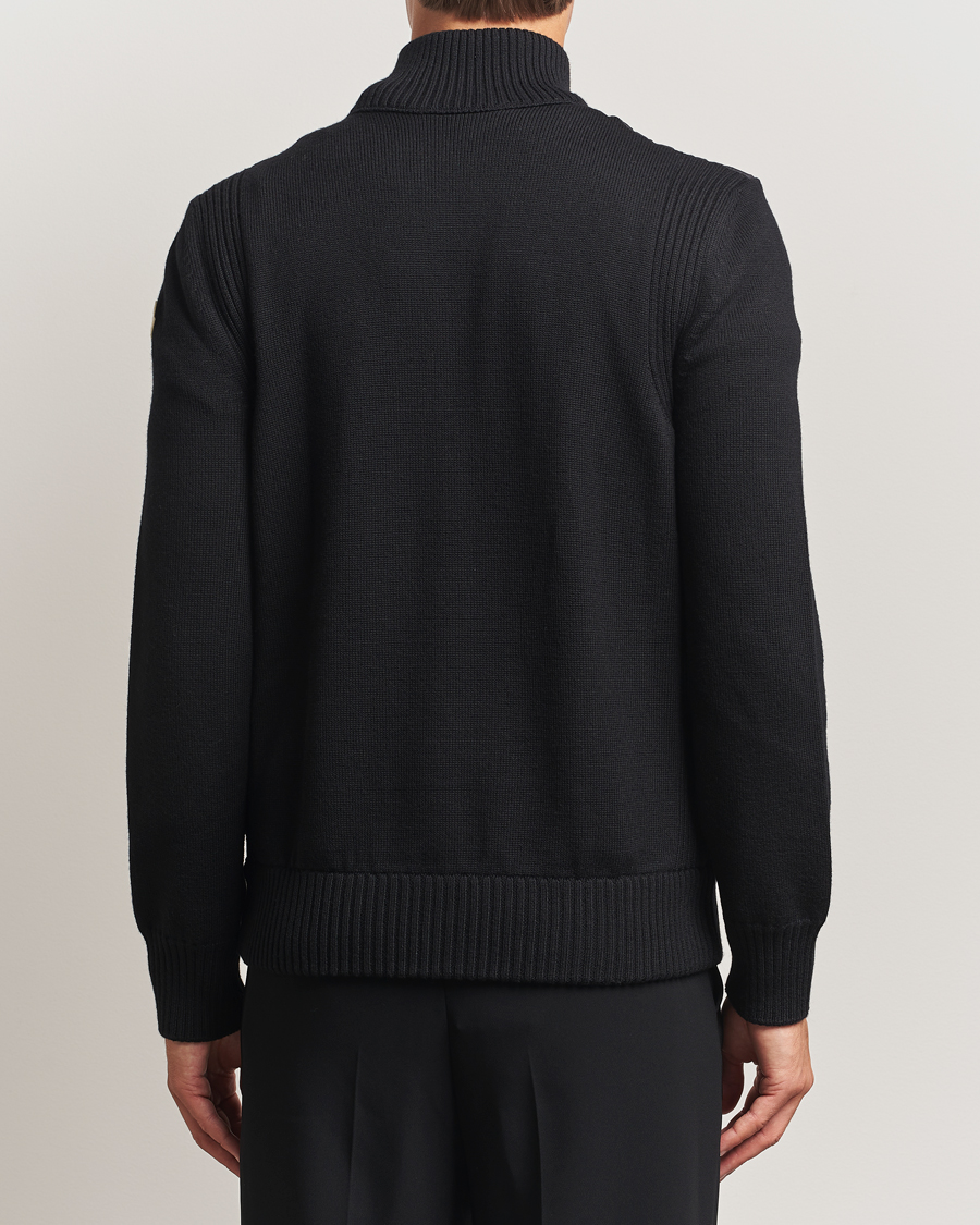 Uomini | Maglieria | Moncler | Padded Zip Cardigan Black