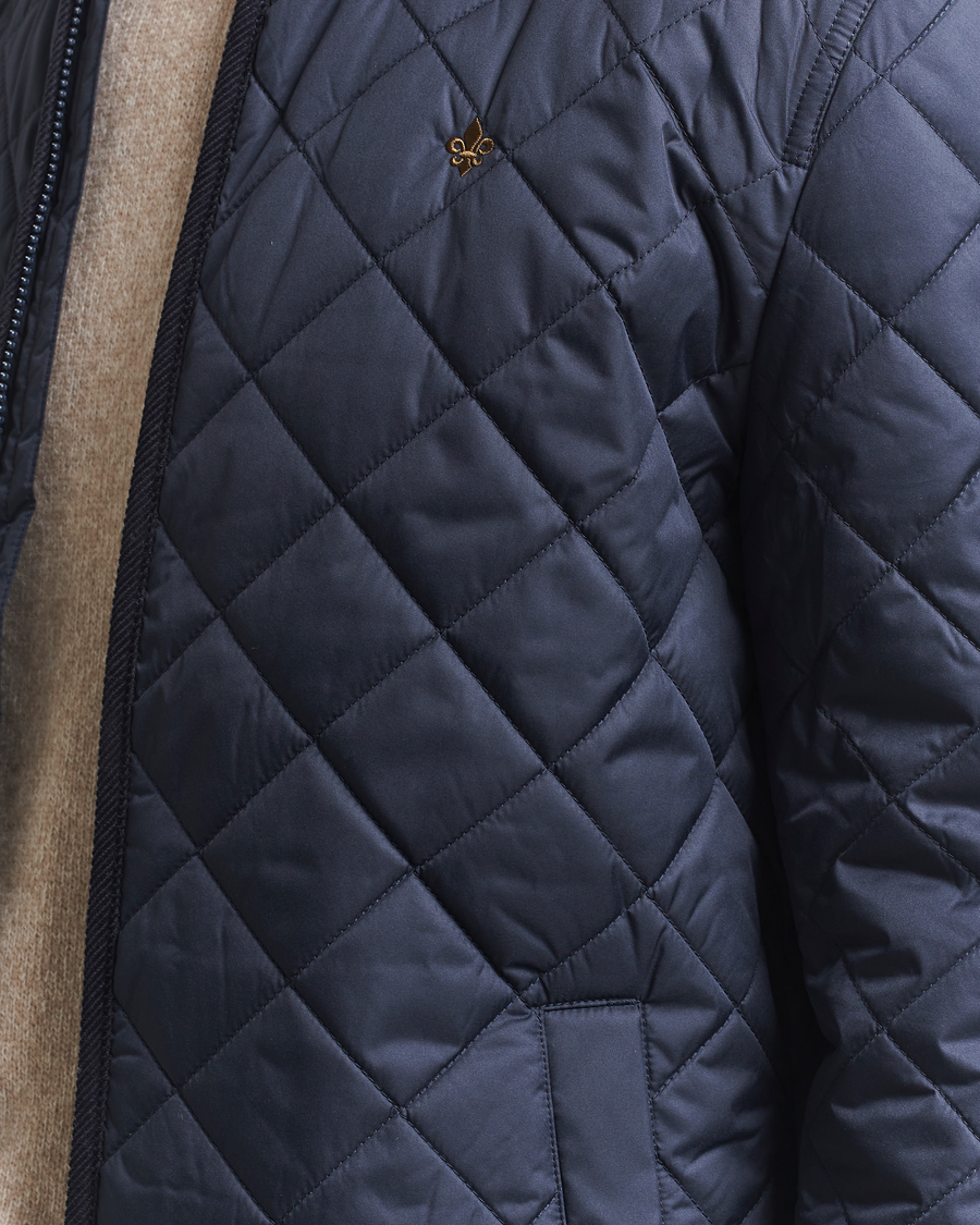 Uomini | Giacche | Morris | Teddy Quilted Jacket Old Blue