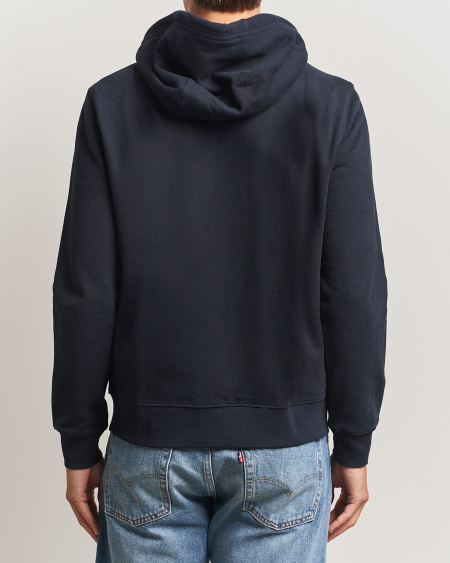 Uomini | Maglieria | Morris | Brandon Lily Full Zip Hoodie Old Blue