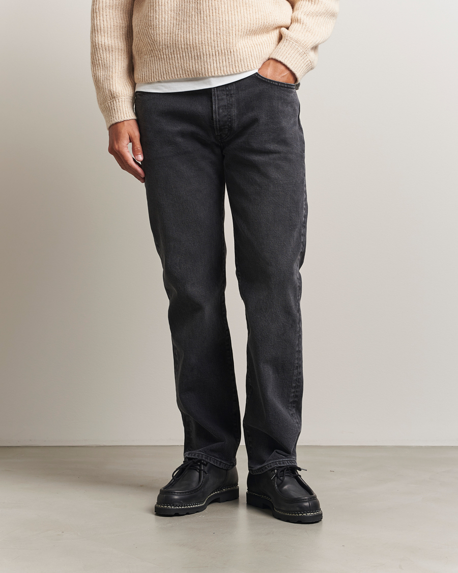 Uomini | Pantaloni | Jeanerica | CM002 Classic Jeans Black Overdye