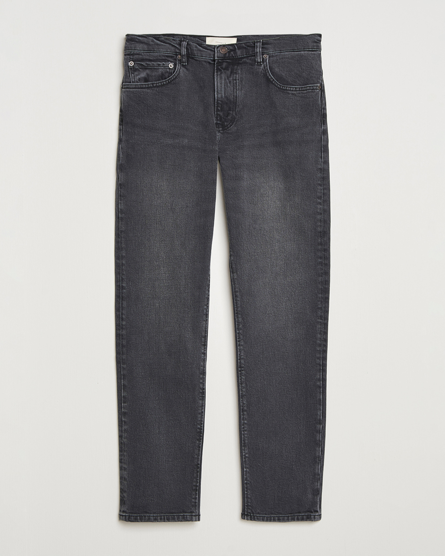 Uomini | Pantaloni | Jeanerica | TM005 Tapered Jeans Black Overdye