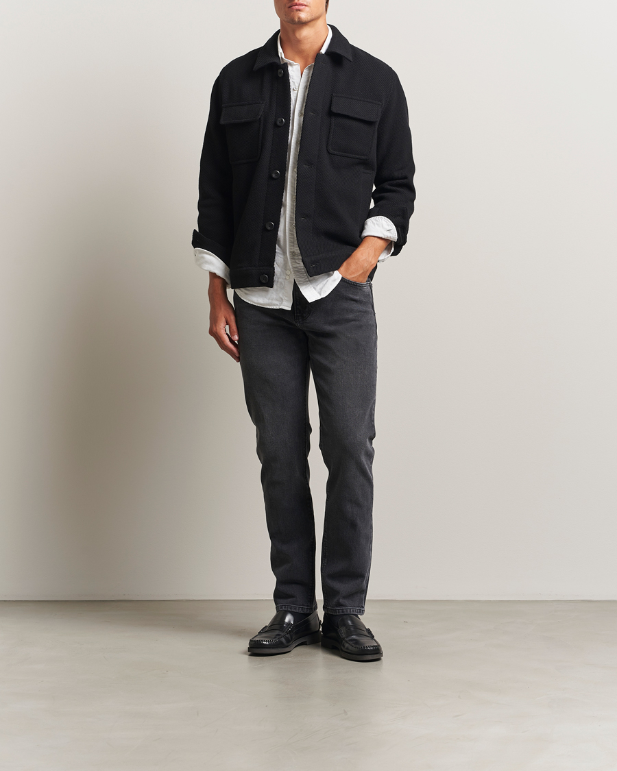 Uomini | Pantaloni | Jeanerica | TM005 Tapered Jeans Black Overdye