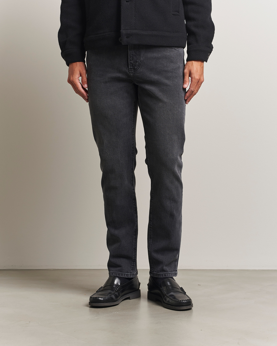 Uomini | Pantaloni | Jeanerica | TM005 Tapered Jeans Black Overdye