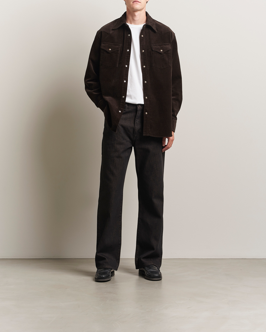Uomini | Jeans | Jeanerica | VM009 Vega Jeans Brown Rinse
