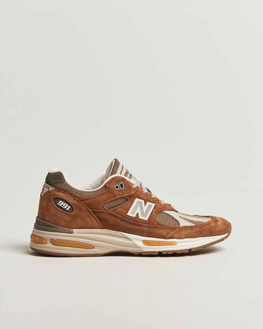 Uomini | Sneakers | New Balance Made In US & UK | New Balance Made in Made In UK 991 Sneakers Brown