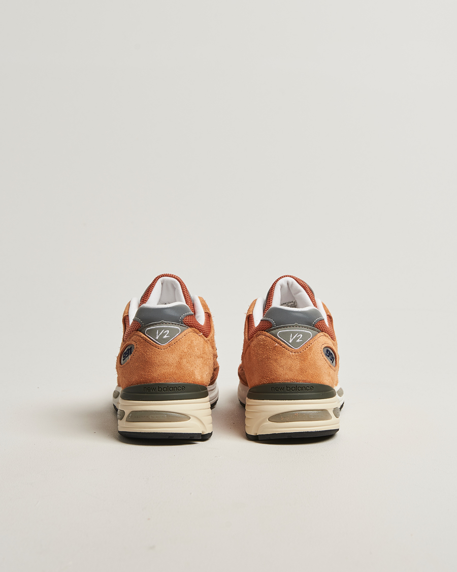 Uomini | Sneakers | New Balance Made In US & UK | New Balance Made in Made In UK 991 Sneakers Orange