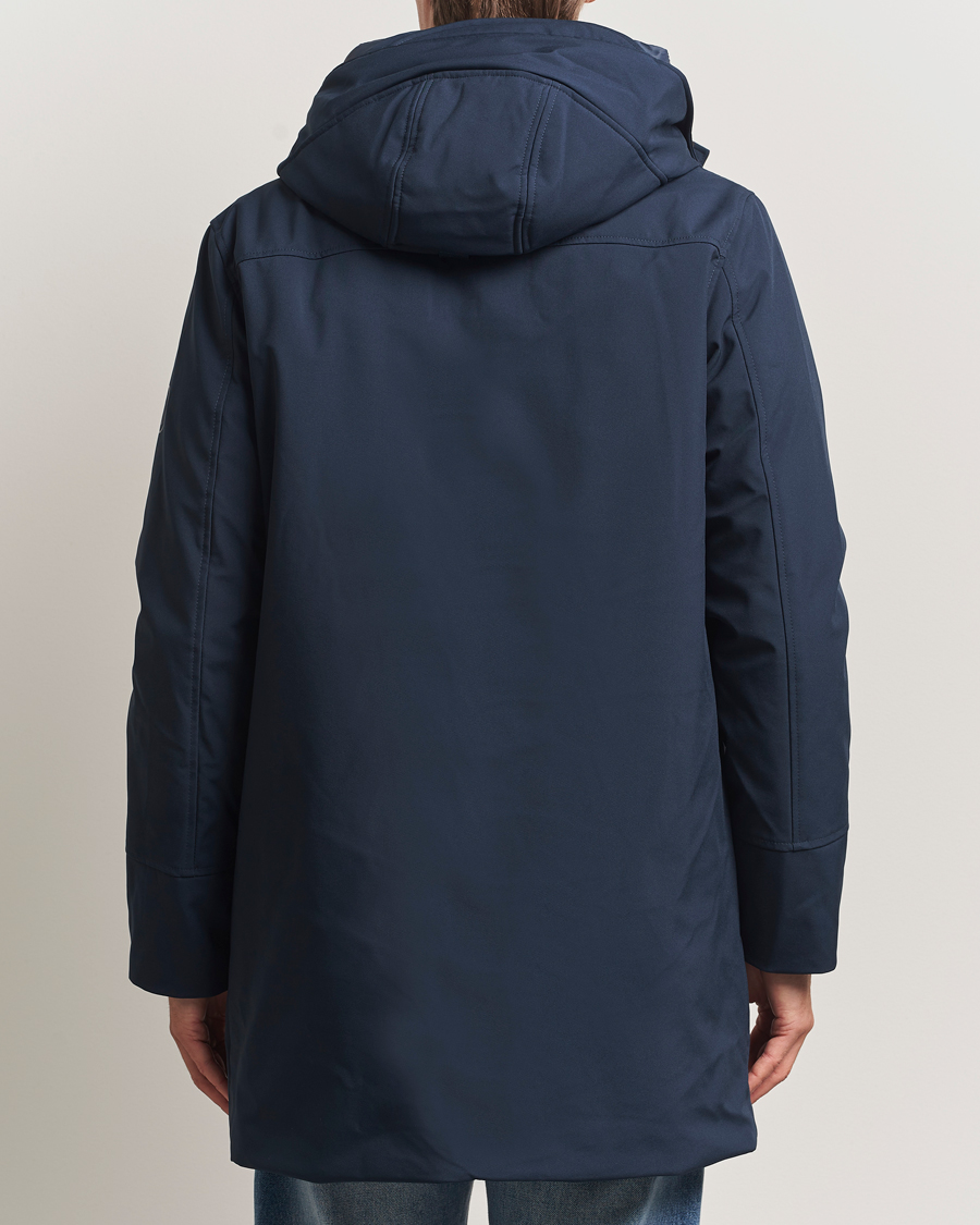 Uomini | Giacche | KnowledgeCotton Apparel | Climateshell Padded Jacket Navy