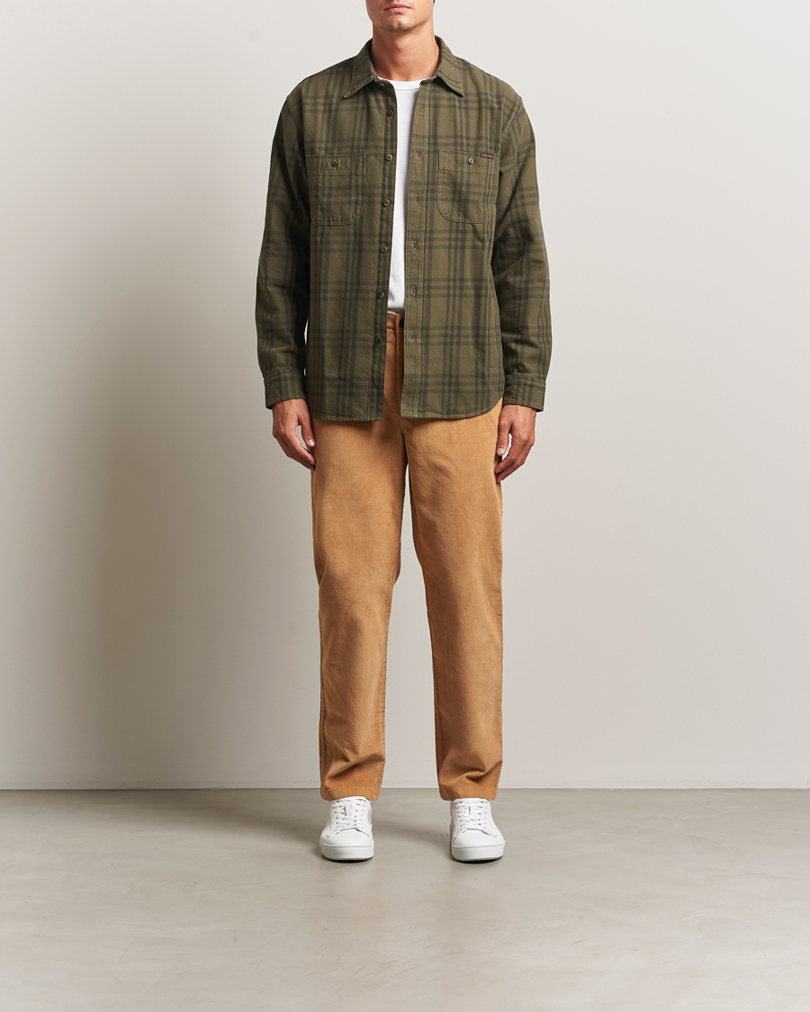 Uomini | Pantaloni | KnowledgeCotton Apparel | Chuck Regular Cord Trousers Cinamon