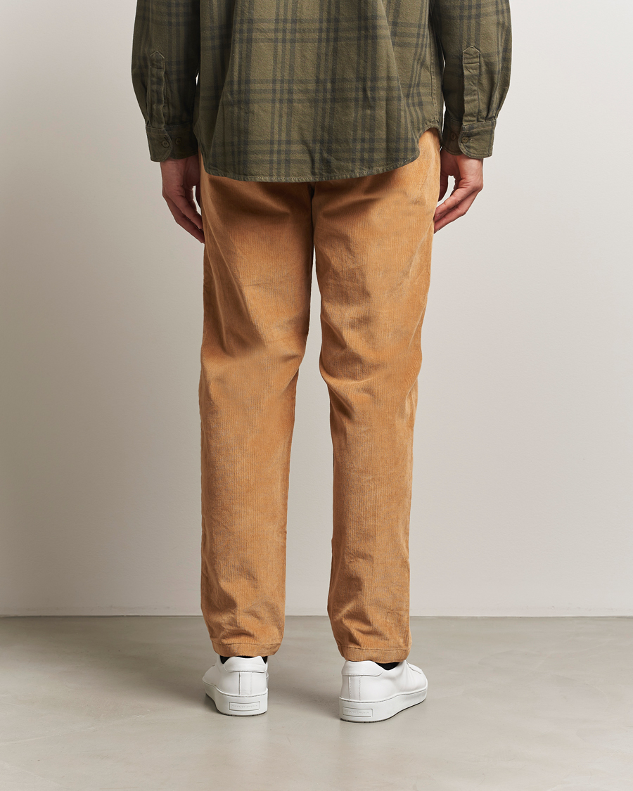 Uomini | Pantaloni | KnowledgeCotton Apparel | Chuck Regular Cord Trousers Cinamon