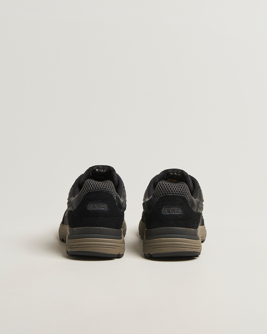 Uomini | Sneakers | Stepney Workers Club | Amiel S-Strike Suede Sneaker Black