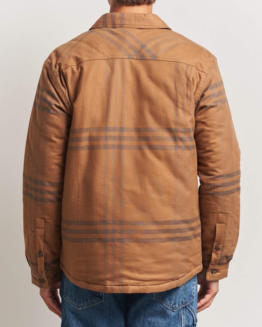 Uomini | Camicie | Patagonia | Lightweigt Insulated Fjord Flannel Shirt Deer Brown