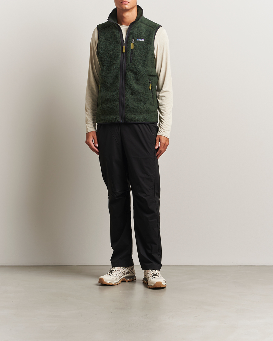 Uomini | Maglieria | Patagonia | Retro Pile Vest Old Growth Green