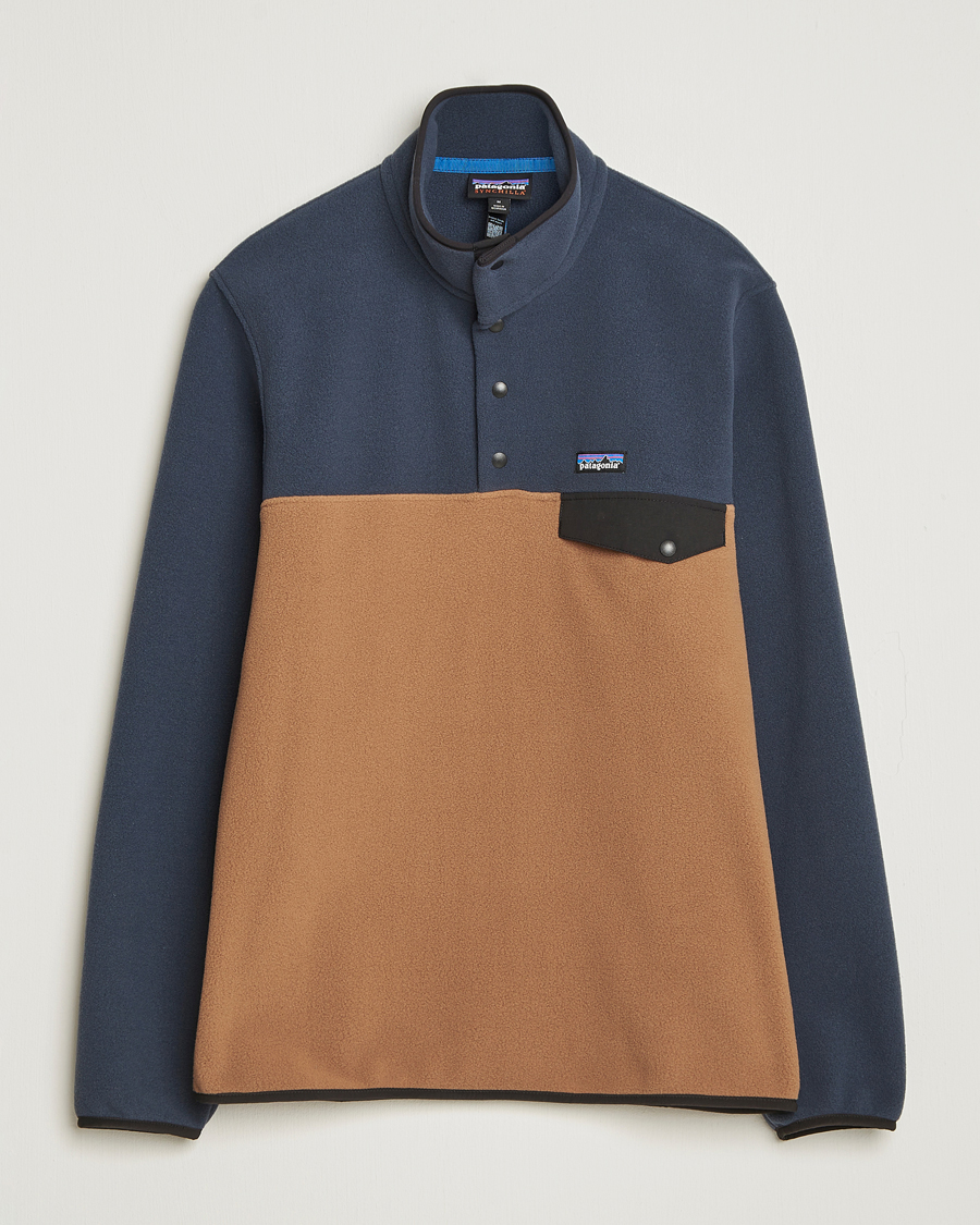 Uomini | Maglieria | Patagonia | Synch Snap T Half Zip Fleece Deer Brown