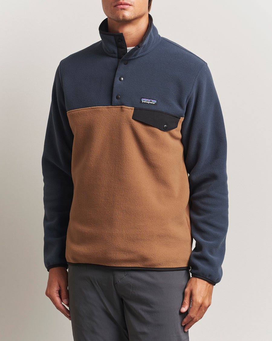 Uomini | Maglieria | Patagonia | Synch Snap T Half Zip Fleece Deer Brown