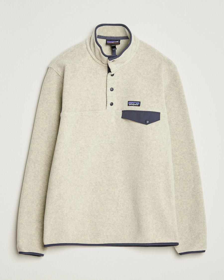 Uomini | Maglieria | Patagonia | Synch Snap T Half Zip Fleece Oatmeal Heather