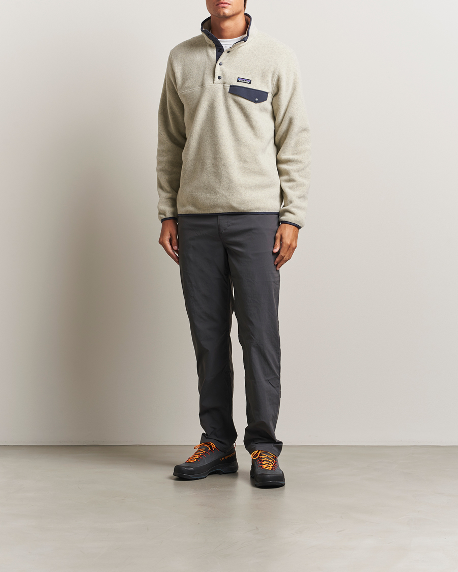 Uomini | Maglieria | Patagonia | Synch Snap T Half Zip Fleece Oatmeal Heather
