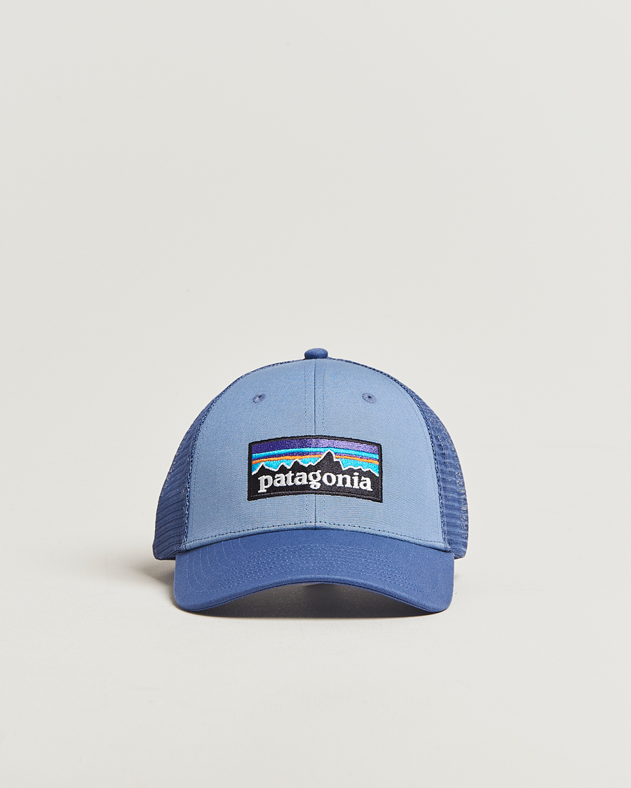 Uomini | Patagonia P-6 Logo LoPro Trucker Hat Barnacle Blue | Patagonia | P-6 Logo LoPro Trucker Hat Barnacle Blue